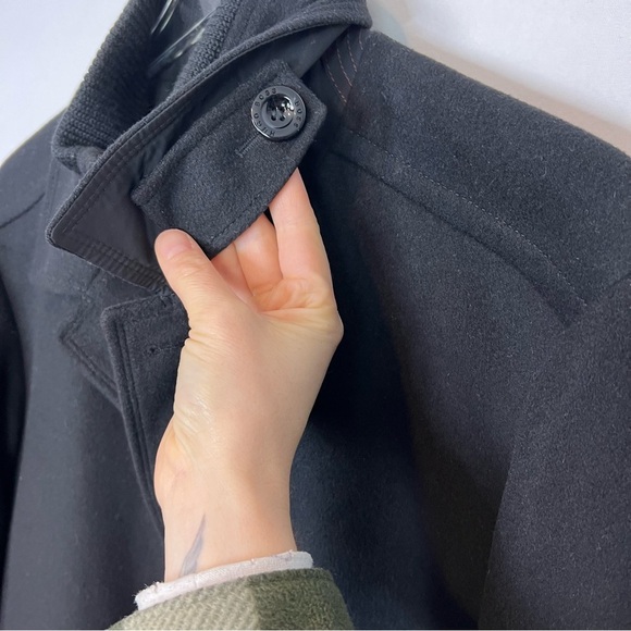Boss black wool cashmere jacket 36R - Picture 5 of 11